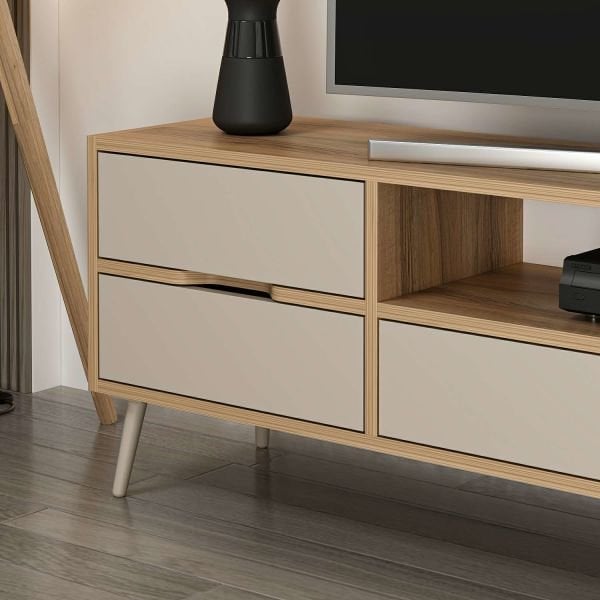 Elina Ayaklı Tv Ünitesi - Dore/Kumtaşı