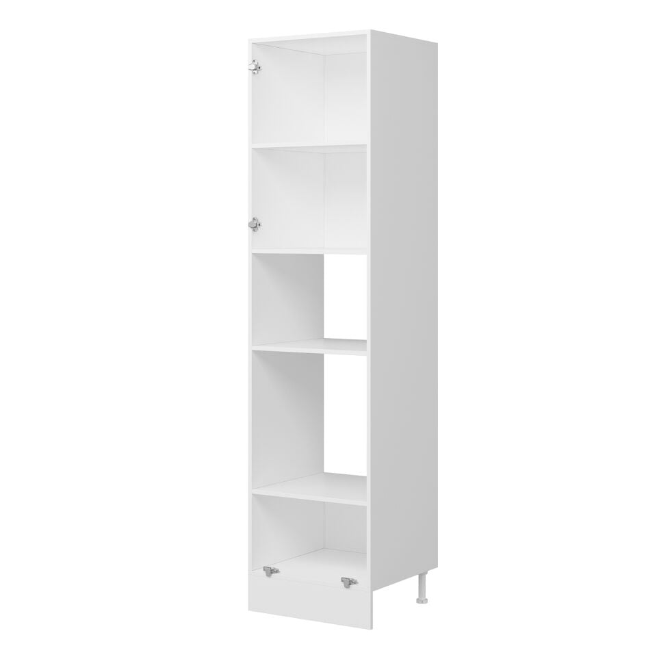 Alvinka Mutfak Modül Mbr_B 60-H240Cm Boy Ank Dolabı Beyaz Kumtaşı