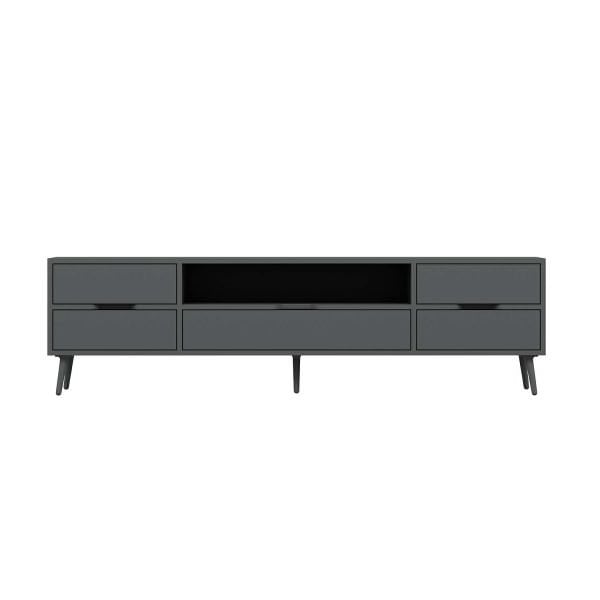 Elina Ayaklı Tv Ünitesi - Antrasit/Antrasit