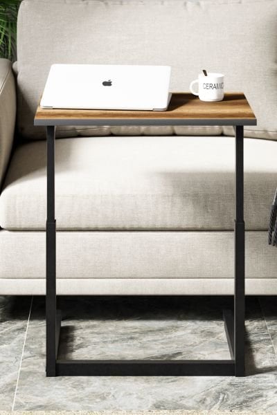 Cera Spa Yüksek Ayarlı Laptop Sehpası - Barok Ceviz