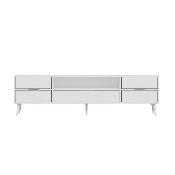 Elina Ayaklı Tv Ünitesi - Beyaz/Beyaz