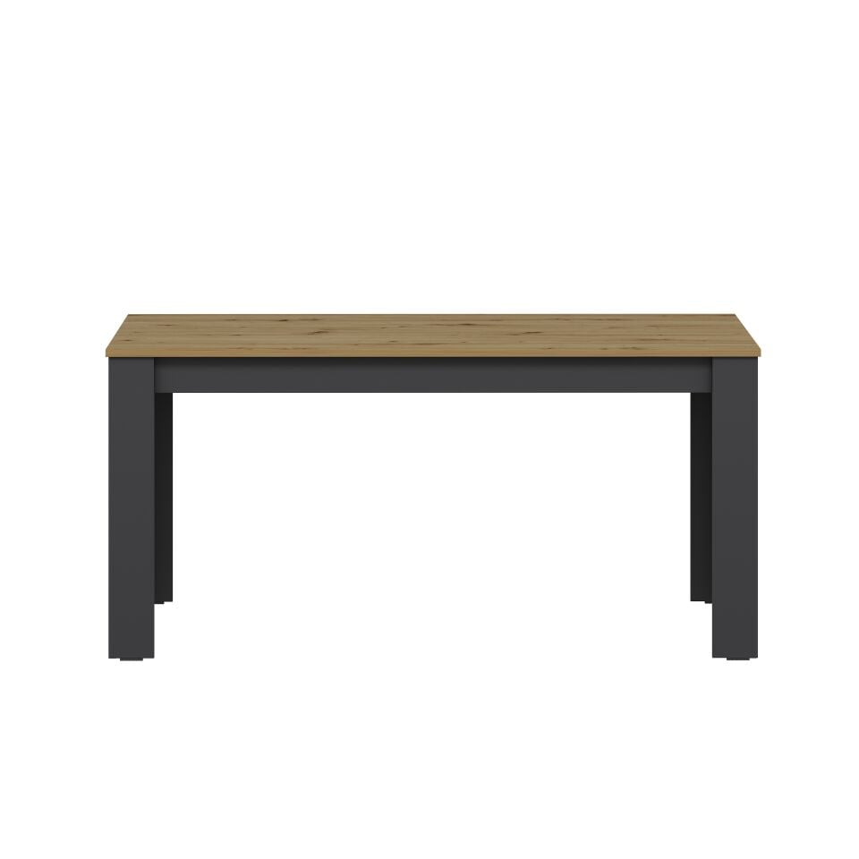 Bergamo 160 Cm Yemek Masası - Artisan/Antrasit