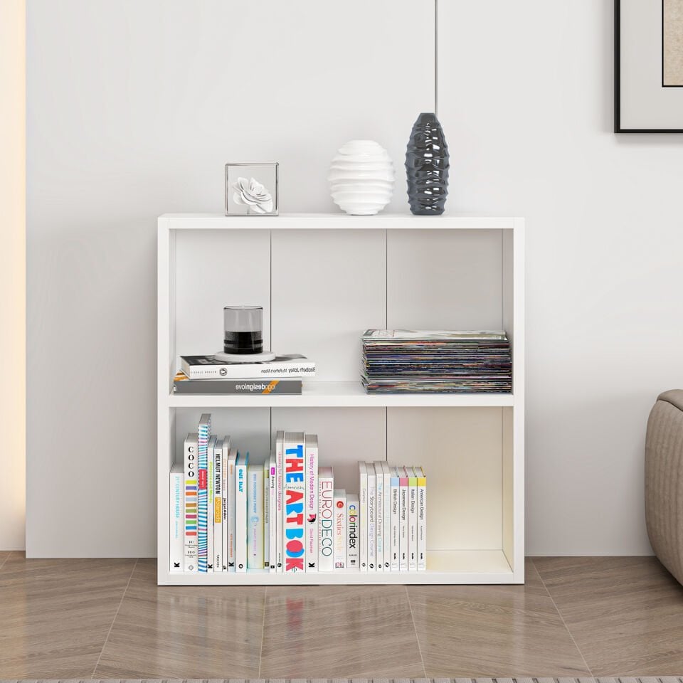 Adel 1 Raflı Kitaplık - Beyaz