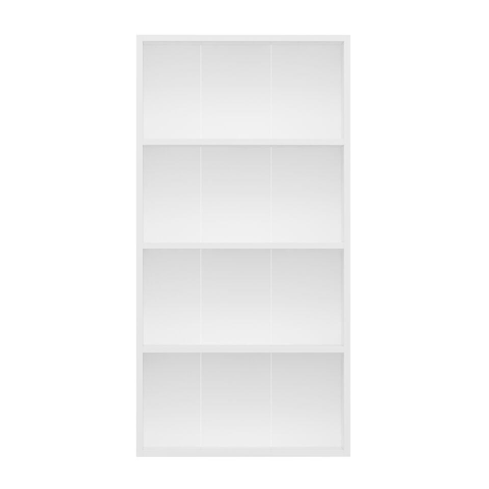 Adel 3 Raflı Kitaplık - Beyaz
