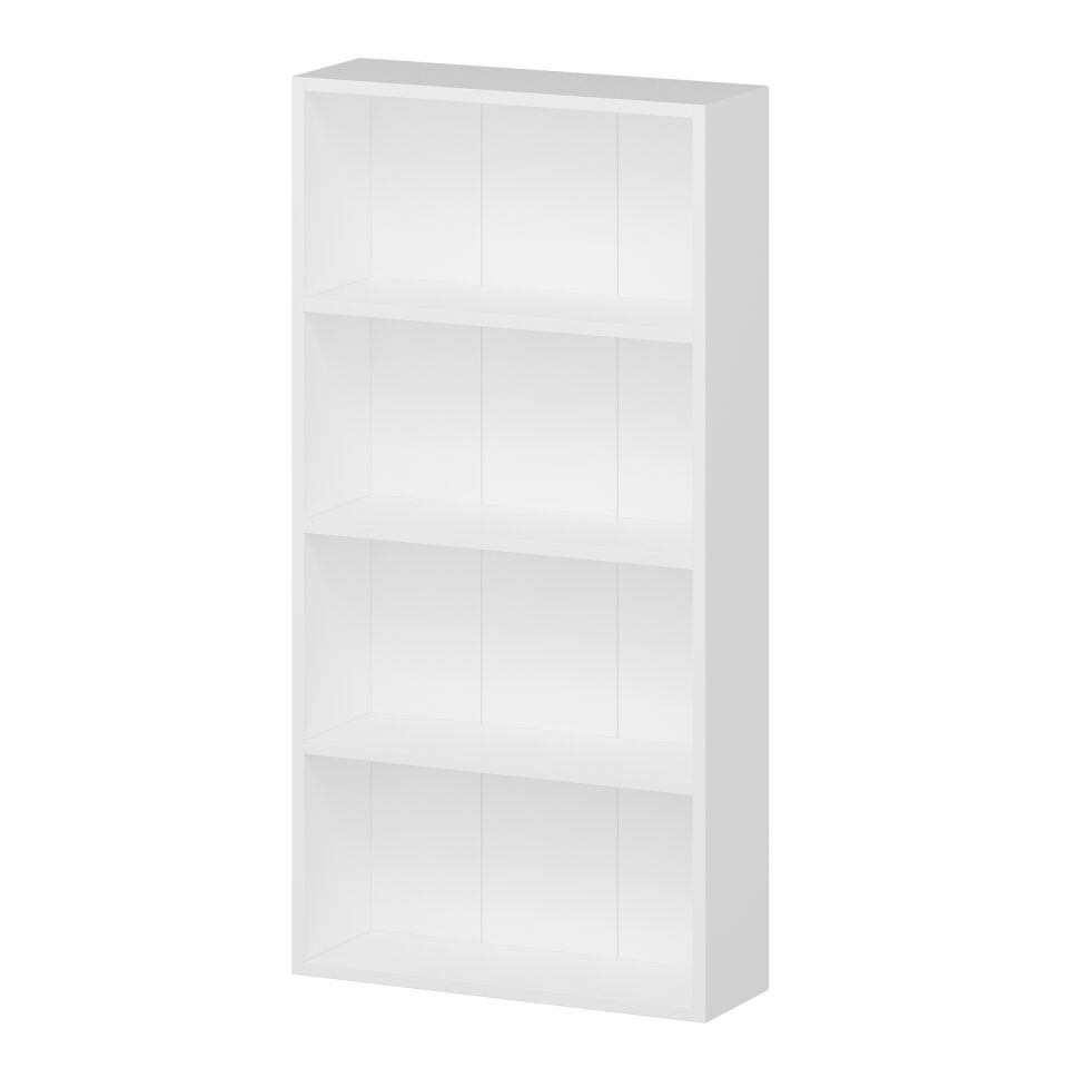 Adel 3 Raflı Kitaplık - Beyaz