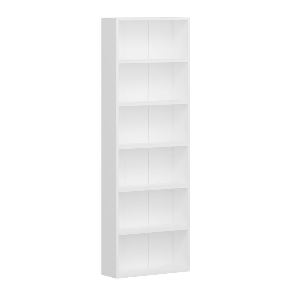 Adel 5 Raflı Kitaplık - Beyaz