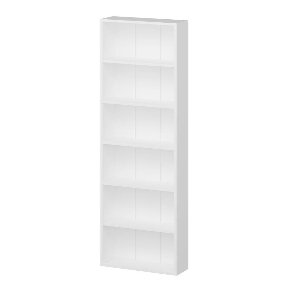 Adel 5 Raflı Kitaplık - Beyaz