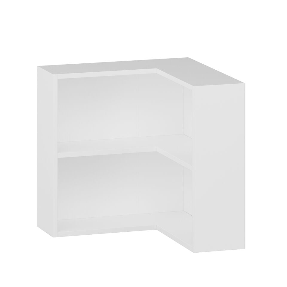 Adel 1 Raflı Köşe Kitaplık - Beyaz