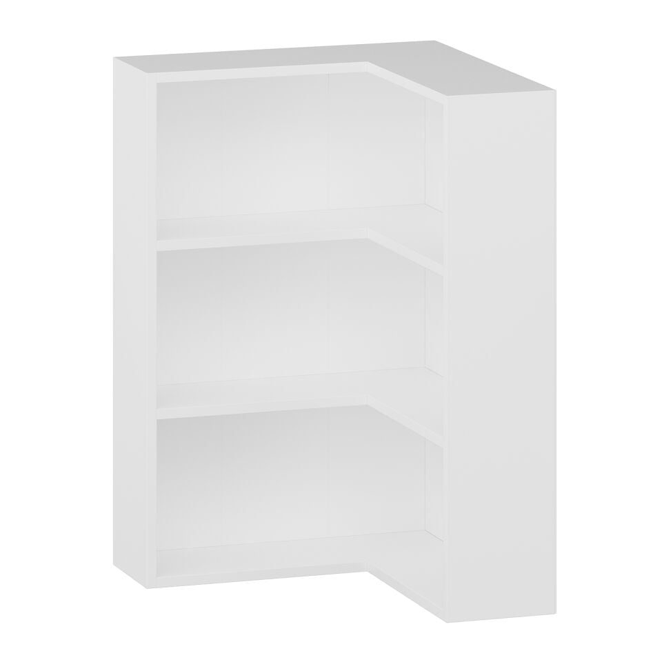 Adel 2 Raflı Köşe Kitaplık - Beyaz