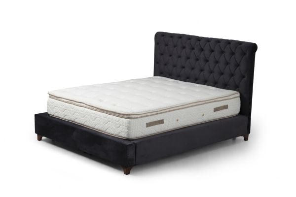 Deluxe Baza+Başlık+Yatak Antrasit