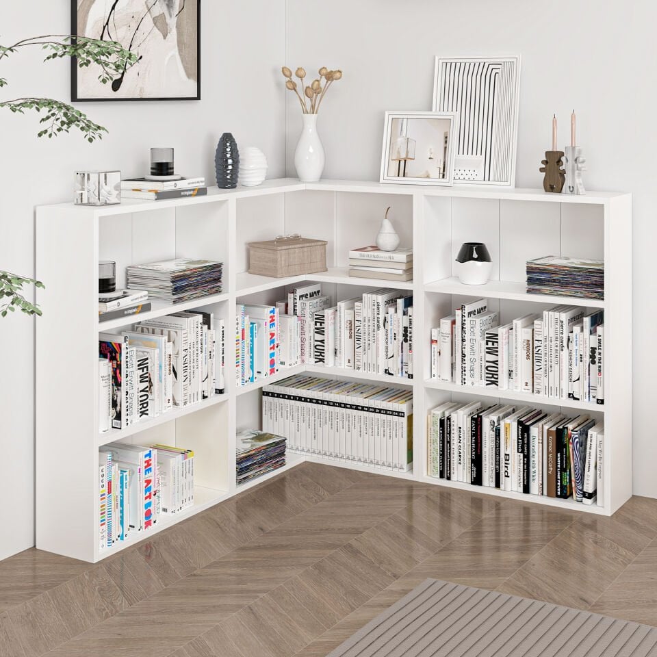 Adel Köşe Set 2 - Beyaz