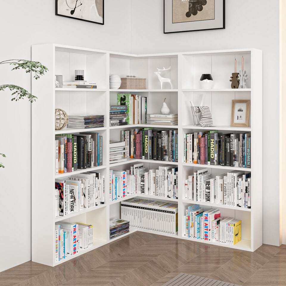 Adel Köşe Set 4 - Beyaz