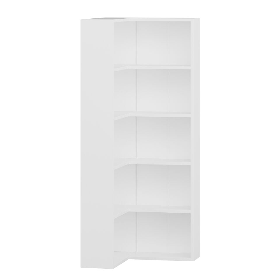 Adel Köşe Kitaplık Set 4 - Beyaz