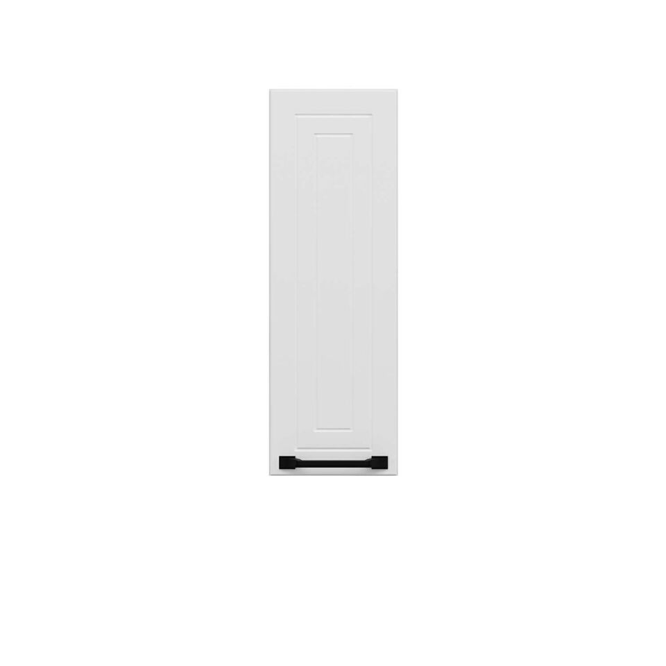 Alvinka Mutfak Modül Üst 1Dk1R 20-H60Cm Mbr A  Beyaz  Beyaz Mdf Gövde
