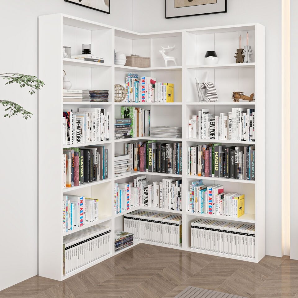 Adel Köşe Set 5 - Beyaz