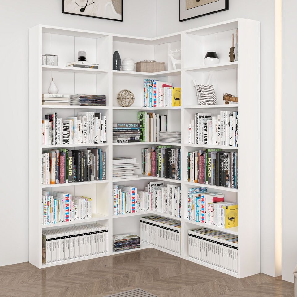 Adel Köşe Set 5 - Beyaz