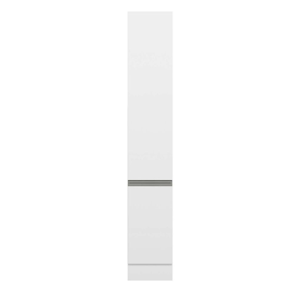 Alvinka Mutfak Modül Hg_J 40-H240Cm Boy Dolabı Beyaz Beyaz Mdf
