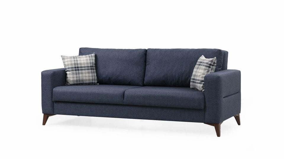 Kristal 3+3 Koltuk Takımı Lacivert