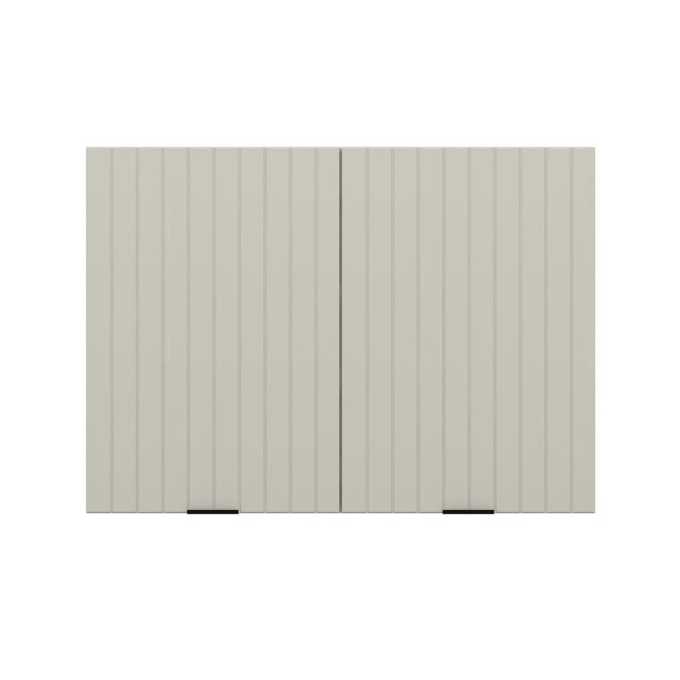 Alvinka Mutfak Modül Mbr_B Üst 2Dk1R 100-H72Cm Dolap Beyaz Kumtaşı Mdf