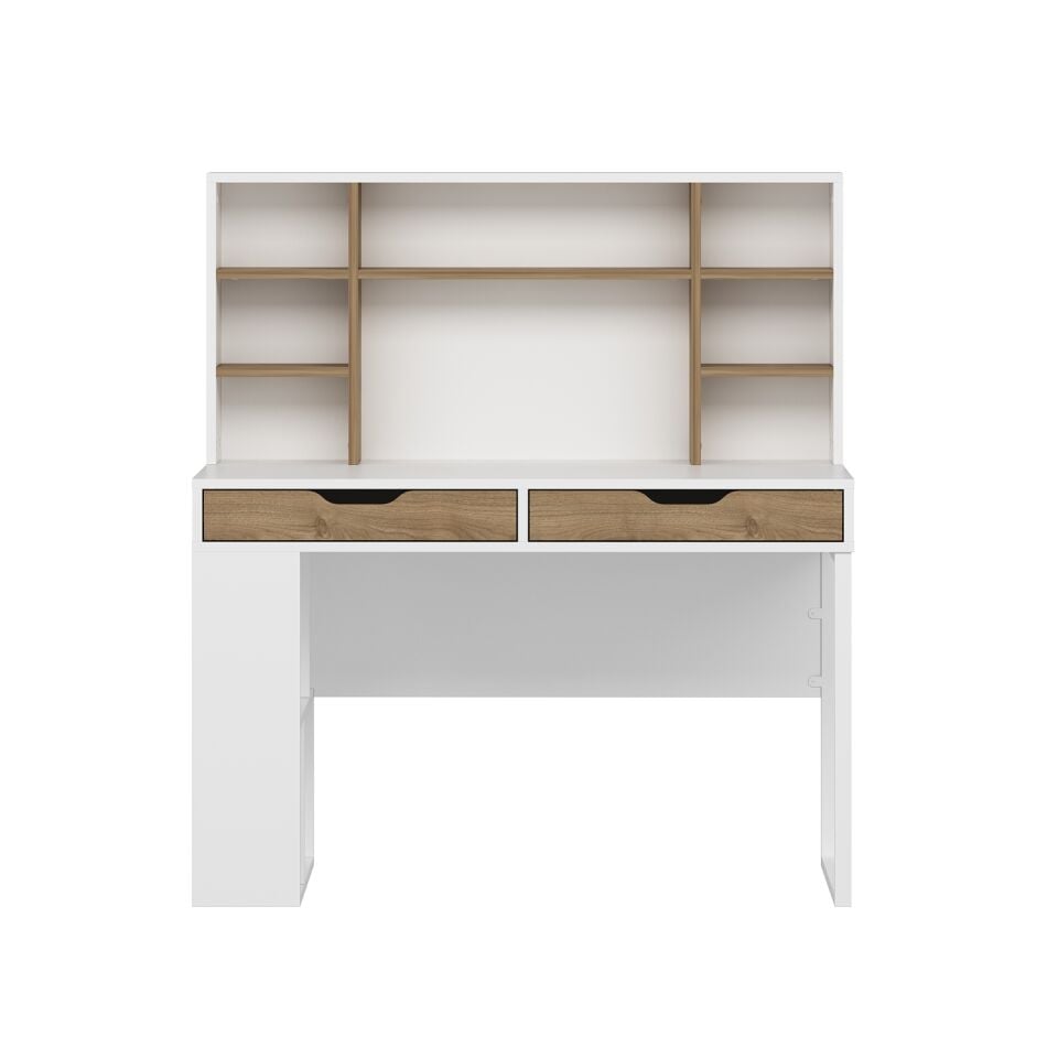 Mila Çalışma Masası - Beyaz/Rahle