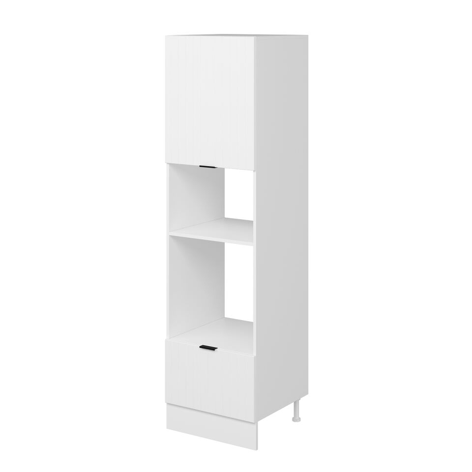 Alvinka Mutfak Modül Mbr_B 60-H222Cm Boy Ank Dolabı Beyaz Beyaz Mdf