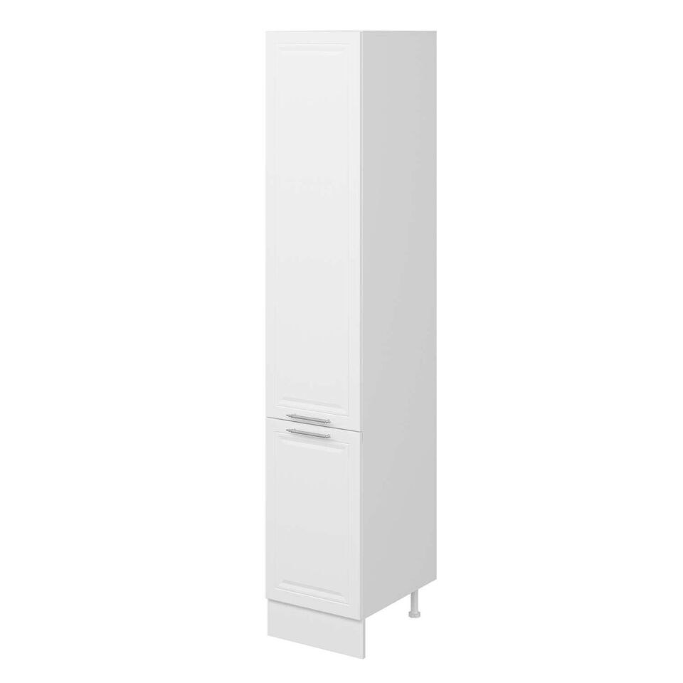 Alvinka Mutfak Modül Mbr_C 45-H240Cm Boy Dolabı Beyaz Beyaz
