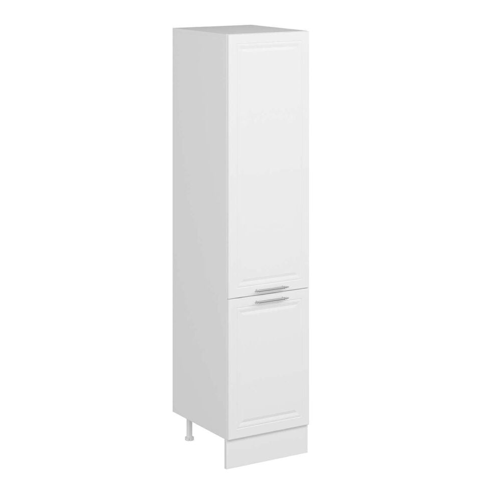 Alvinka Mutfak Modül Mbr_C 50-H222Cm Boy Dolabı Beyaz Beyaz
