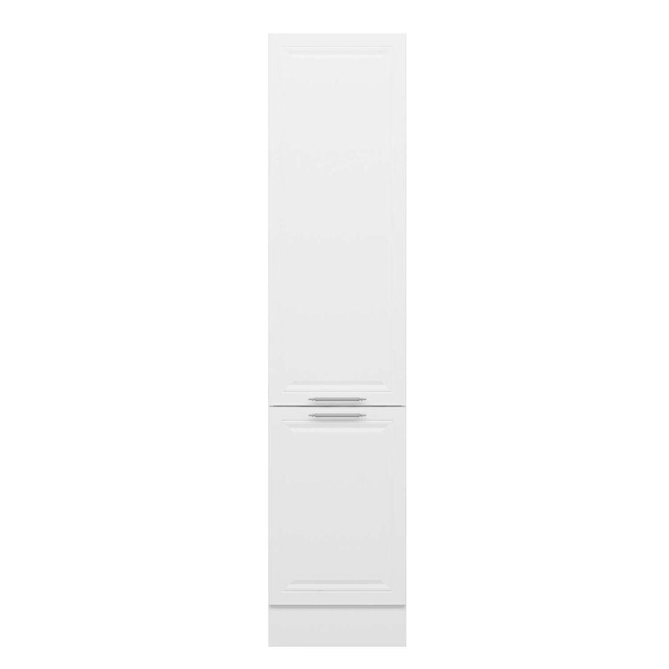 Alvinka Mutfak Modül Mbr_C 50-H222Cm Boy Dolabı Beyaz Beyaz