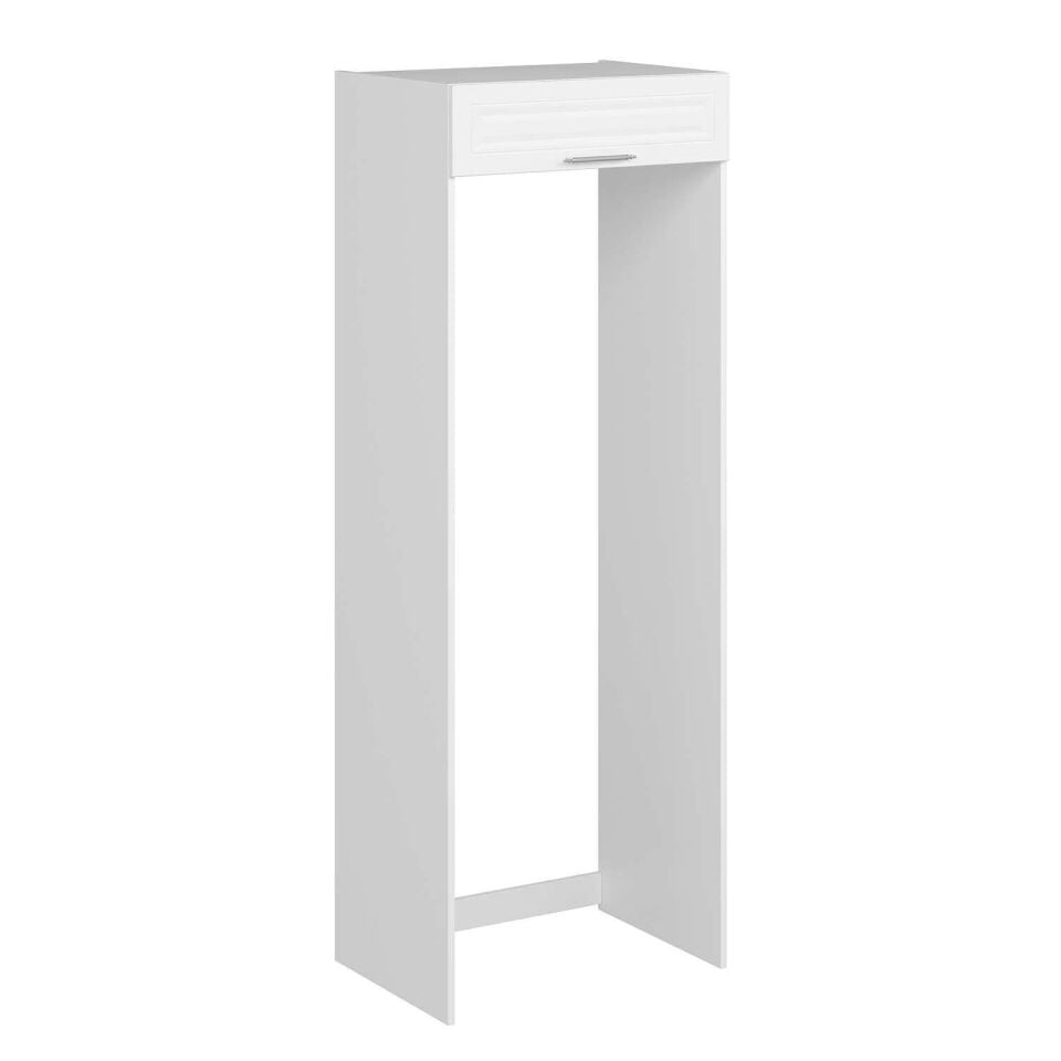 Alvinka Mutfak Modül Mbr_C 80-H222Cm Buz Dolabı Beyaz Beyaz