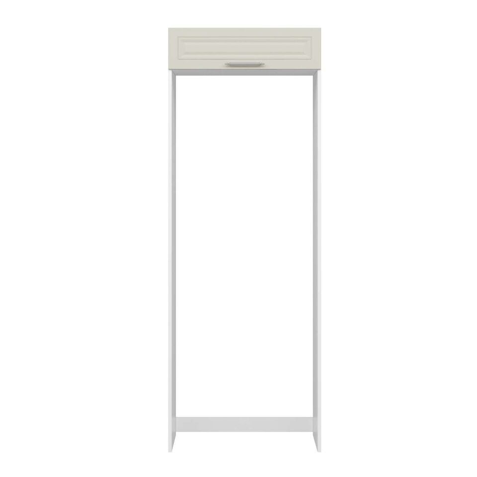 Alvinka Mutfak Modül Mbr_C 80-H222Cm Buz Dolabı Beyaz Kumtaşı