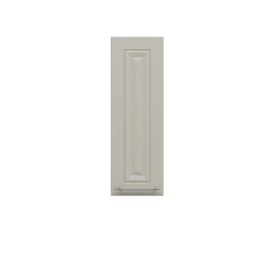 Alvinka Mutfak Modül Üst 1Dk1R 20-H60Cm Mbr C  Beyaz Kum Mdf Gövde