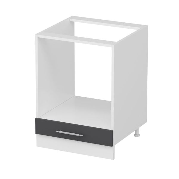 Minar Mutfak Modül Alt 1K 60Cm Ank Dolap Byz Mebran C Antrasit