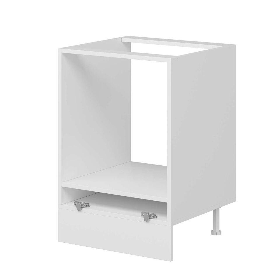 Alvinka Mutfak Modül Mbr_C Alt 1K 60Cm Ank Dolap Beyaz Antrasit