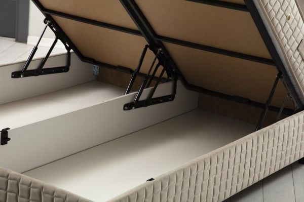 Safir Baza Başlık Pedsiz Yatak Seti 150x200