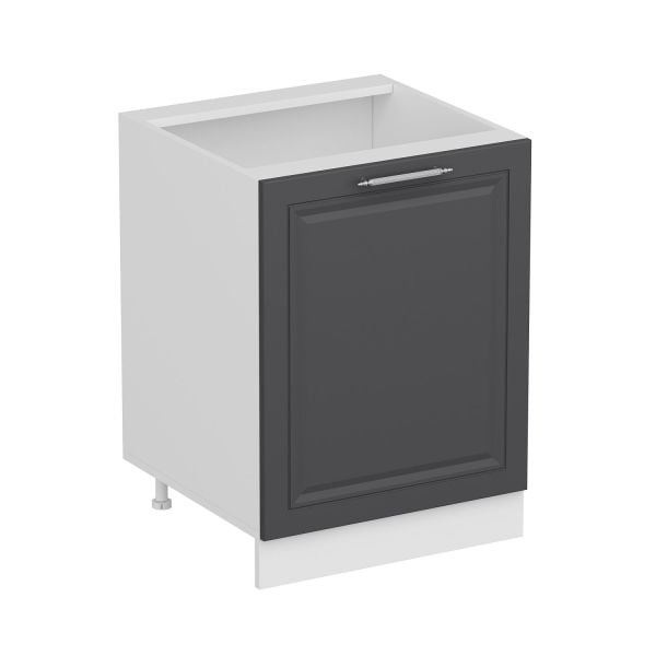 Minar Mutfak Modül Alt 1K1R 60Cm Dolap Byz Mebran C Antrasit