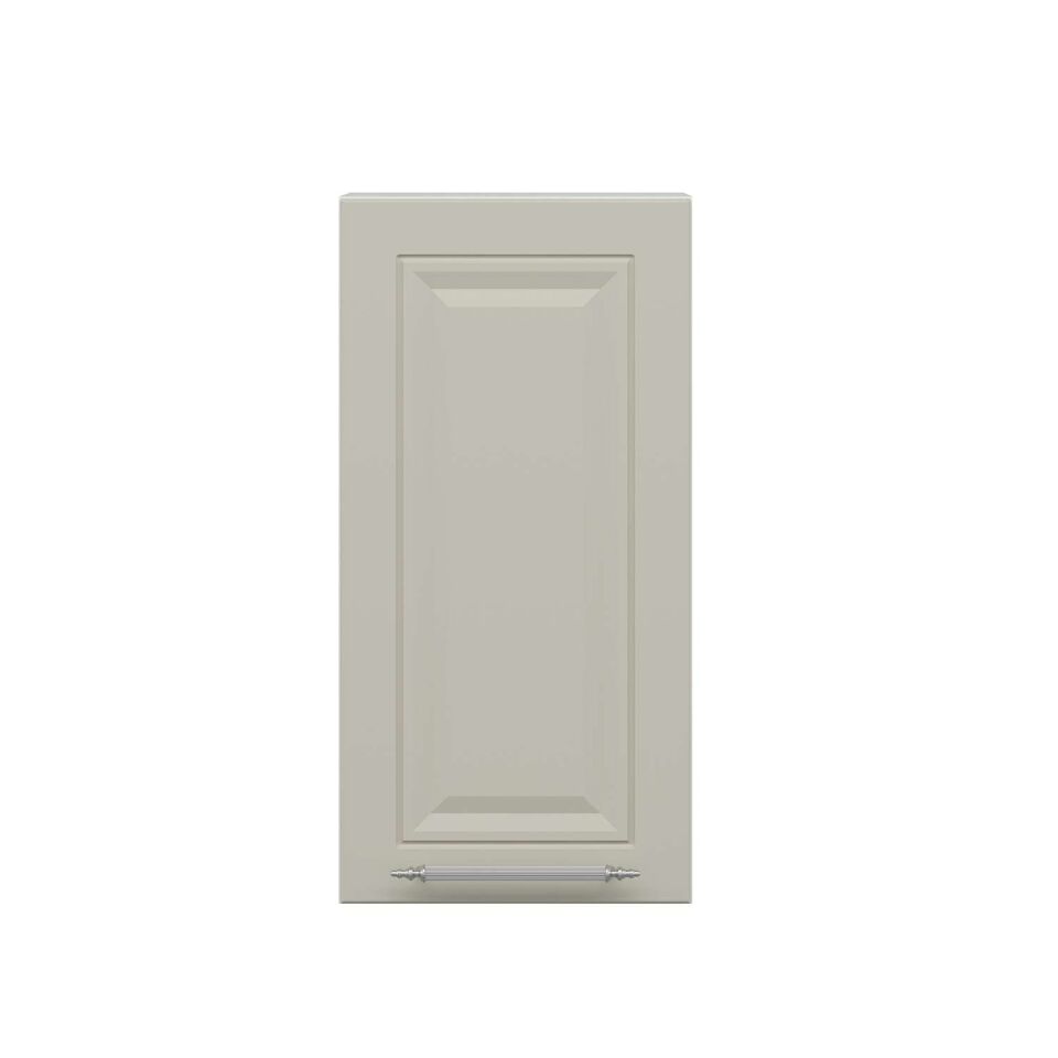 Alvinka Mutfak Modül Üst 1Dk1R 30-H60Cm Mbr C  Beyaz Kum Mdf Gövde
