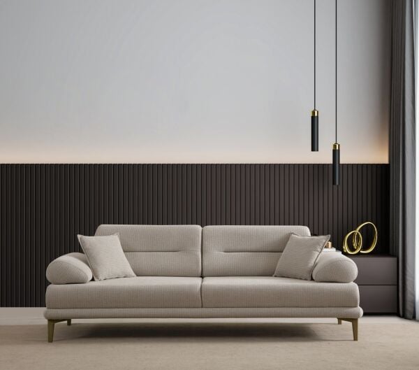 Pandora 3'lü Koltuk Ceviz Ayak