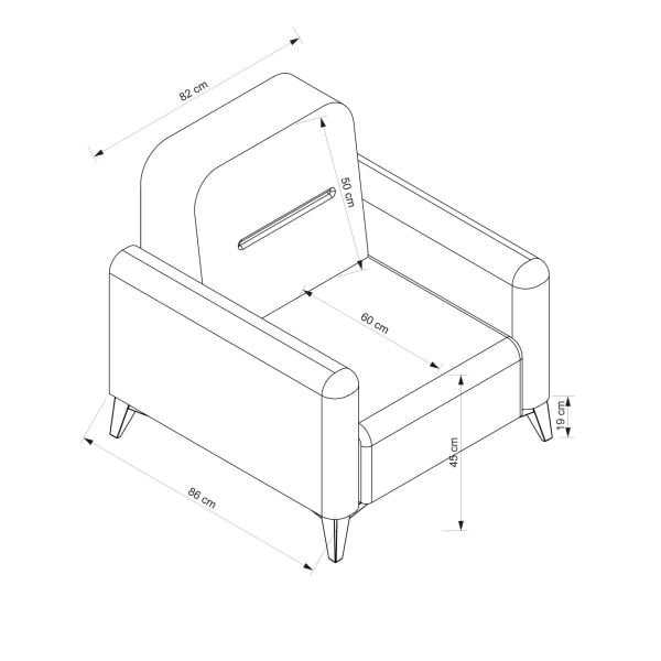 Pandora Berjer Siyah Ayak