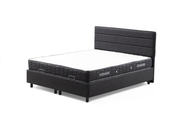 Motya Baza Başlık Yatak Seti - Antrasit 150x200