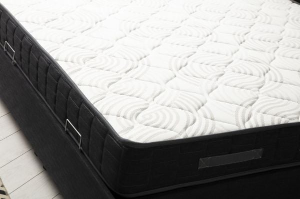 Motya Baza Başlık Yatak Seti - Antrasit 150x200