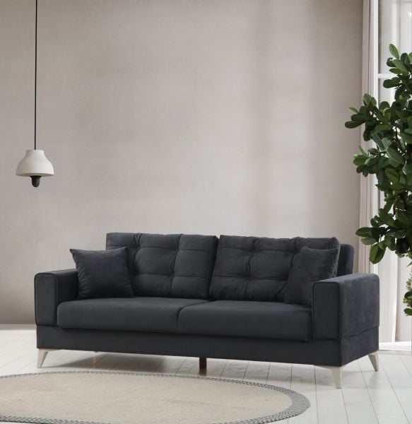 Elina 3'Lü Koltuk - Kumtaşı Ayak Pixel005