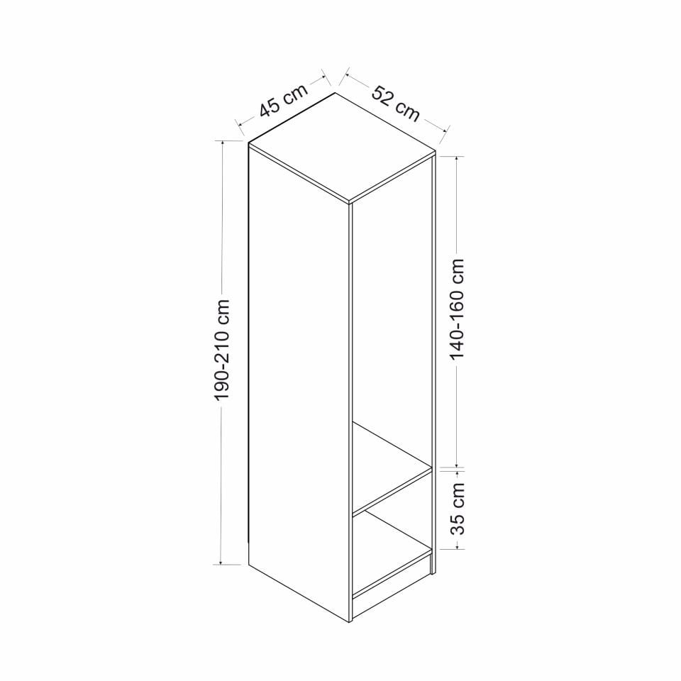 Minar Kale 1 Kapaklı Dolap Dore - İlk Bahar Mebran
