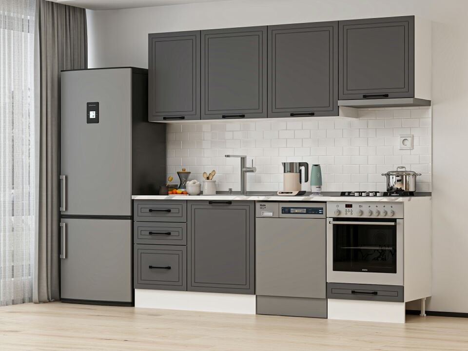 Alvinka 230X210 Cm Mbr_A Mutfak Dolabı