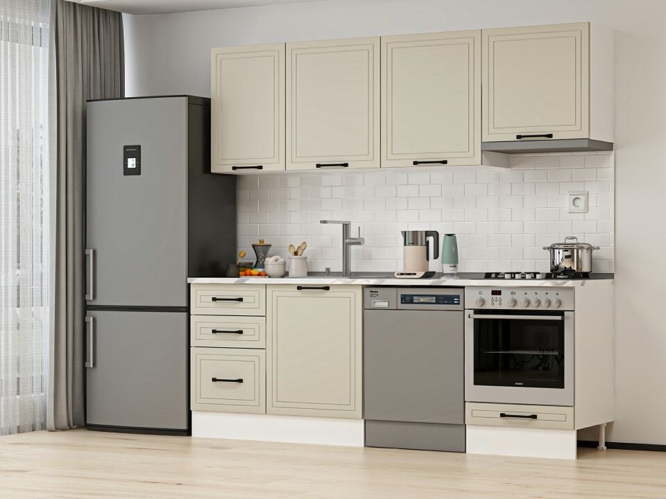 Alvinka 230X210 Cm Mbr_A Mutfak Dolabı