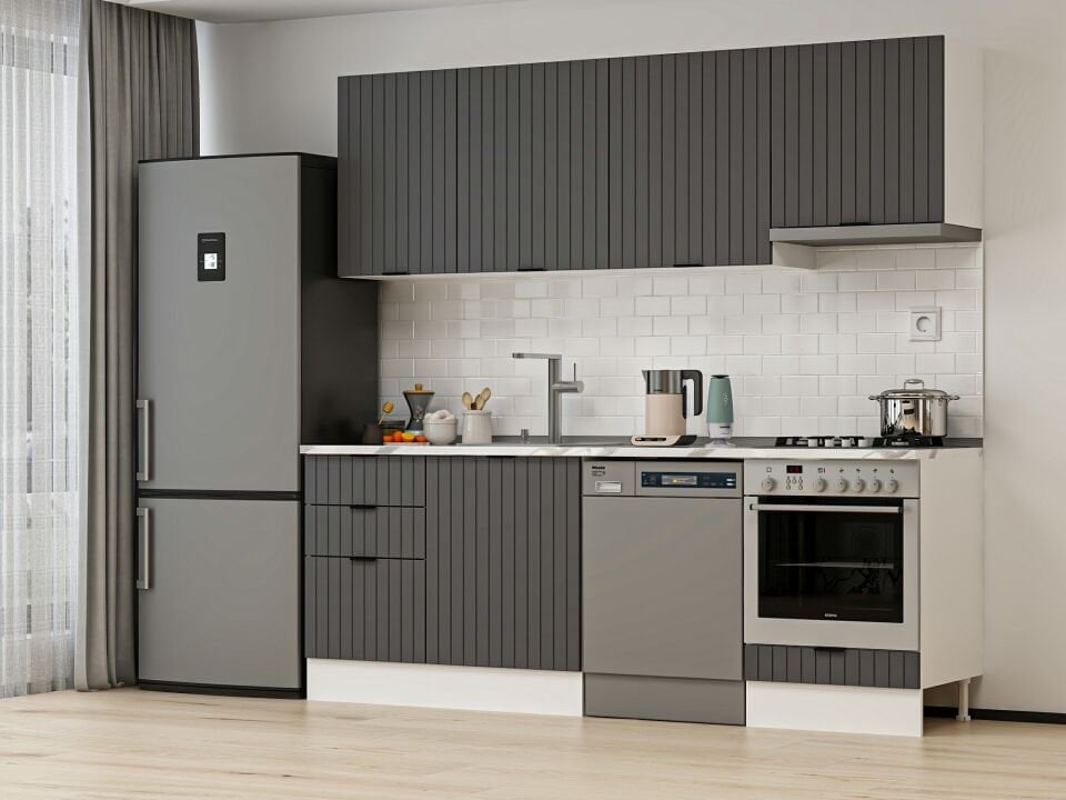 Alvinka 230X210 Cm Mbr_B Mutfak Dolabı