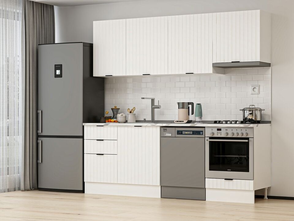 Alvinka 230X210 Cm Mbr_B Mutfak Dolabı