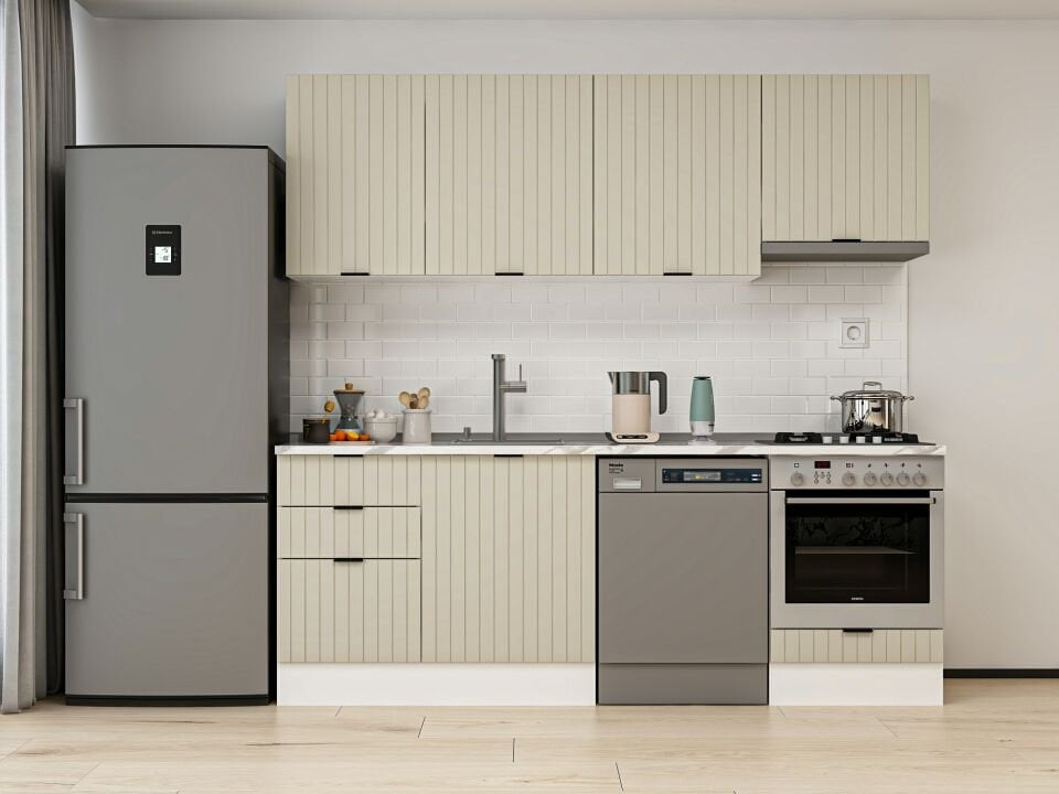 Alvinka 230X210 Cm Mbr_B Mutfak Dolabı