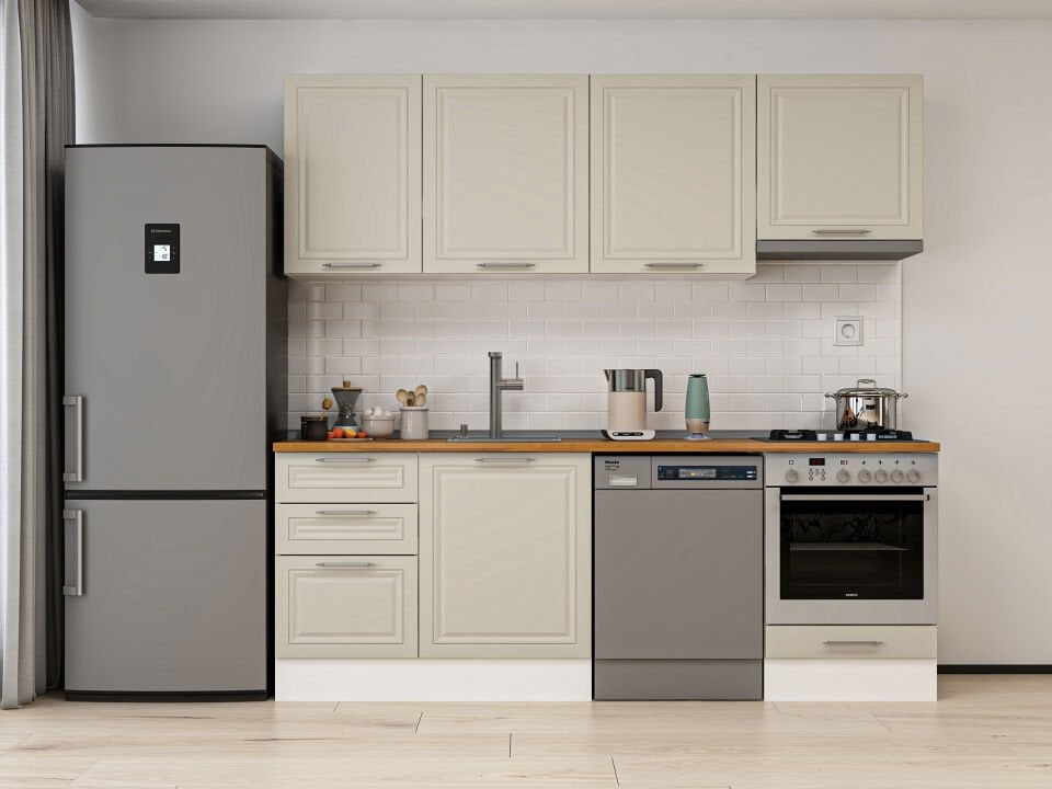 Alvinka 230X210 Cm Mbr_C Mutfak Dolabı