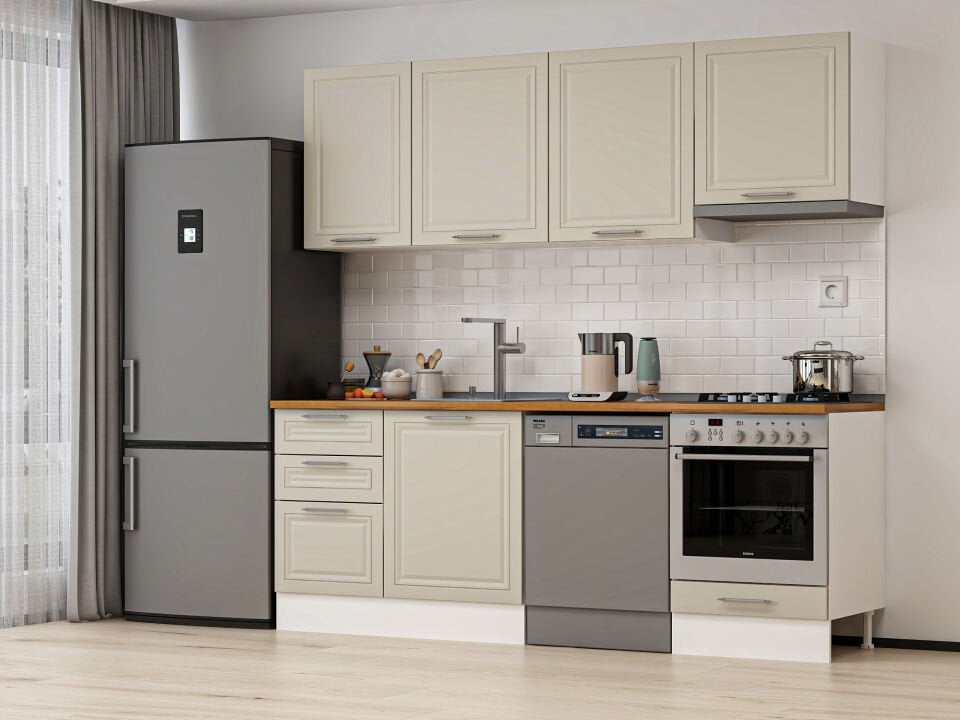 Alvinka 230X210 Cm Mbr_C Mutfak Dolabı