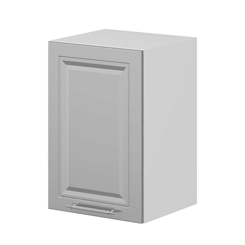 Alvinka Mutfak Modül Mbr_C Üst 1Dk1R 40-H60Cm Dolap Beyaz Antrasit